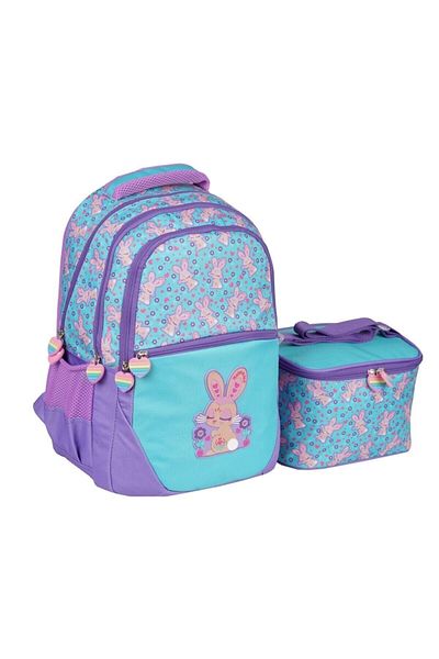 Serenity Primary School Backpack and Lunchbox with Rabbit Figure