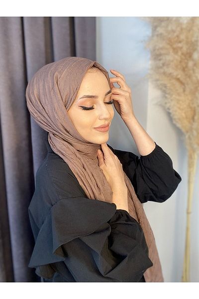 Nilbutik Bamboo Scarf Shawl Mink