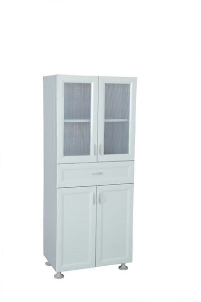 MUTLU ALIŞVERİŞ MERKEZİ Plastik Çok Amaçlı Banyo Dolabı Çekmeceli Raflı Fonksiyonel Plastik Dolap Çk 101