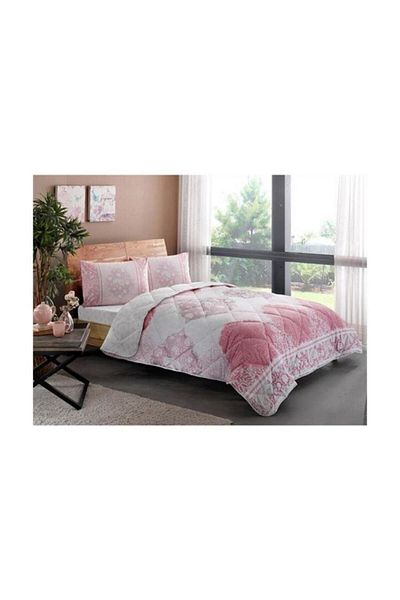 Taç Aryan Ranforce Quilt Set