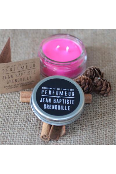 Jean Baptiste Grenouille 50ml Jbg Amber Ve Musk Kokulu Dekoratif Pembe Mum Be...