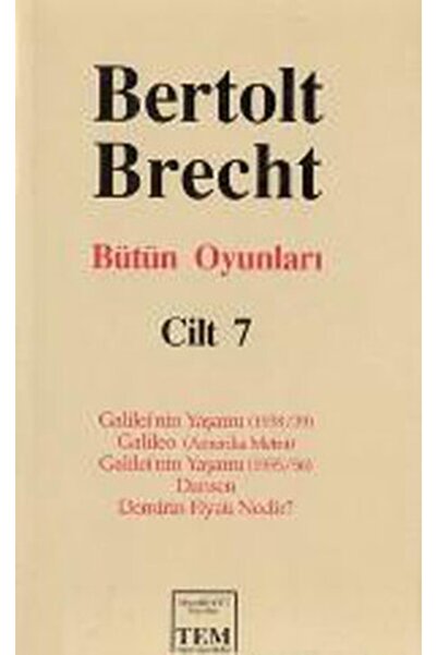 Mitos Boyut Yayınları Berthold Brecht-bütün Oyunları 7 - - Bertolt Brecht Kitabı
