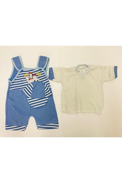 Baby Slon Kids Clup Penye Şapkalı Nakışlı Badili Bebe Tulum Slopet