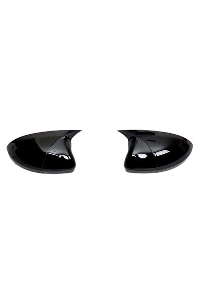 HasAkman Renault Megane 4 Uyumlu Batman Yarasa Ayna Kapağı Piano Black 2016 2...