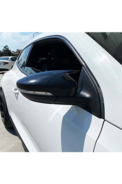 HasAkman Vw Scirocco Batman Yarasa Ayna Kapağı Piano Black 2008 2009 2010 201...