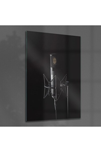 Decovetro Glass Table Microphone