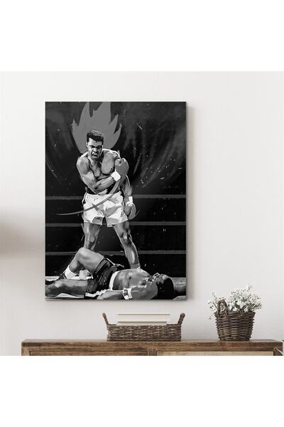 Decovetro Tablou din sticlă Muhammed Ali