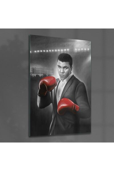 Decovetro Tablou din sticlă Muhammed Ali