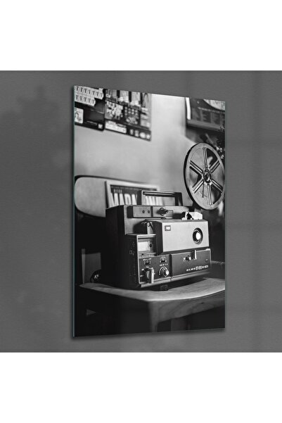 Decovetro Mașină de film vintage din sticlă