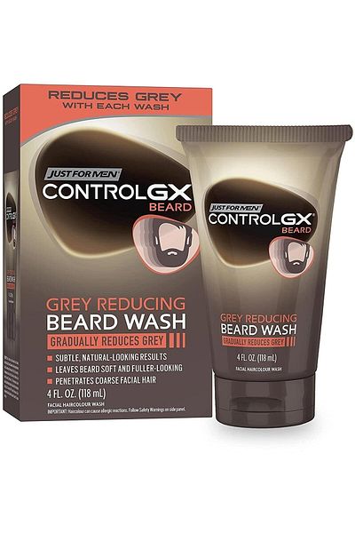 Just For Men Controlgx 118ml Gray Beard Darkening Shampoo
