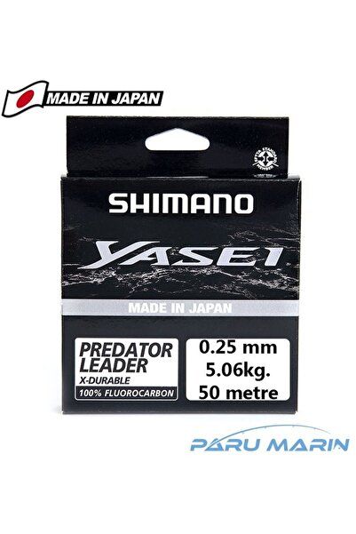 Shimano Yasei %100 Fluorocarbon Lider 50m. 0,25mm 5,06kg
