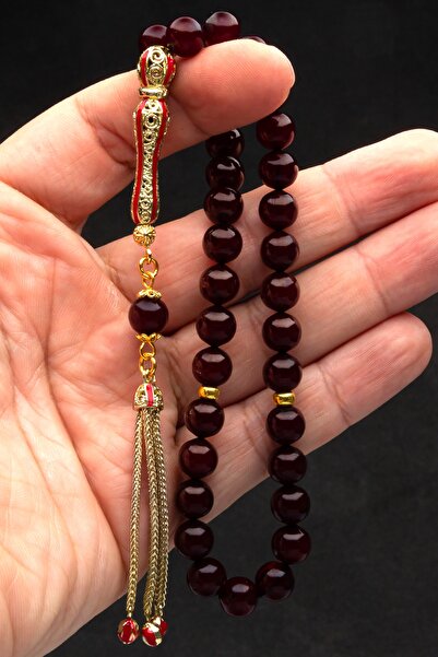 OTTOTESBİH Mărgele de rugăciune de chihlimbar - Design sertizat