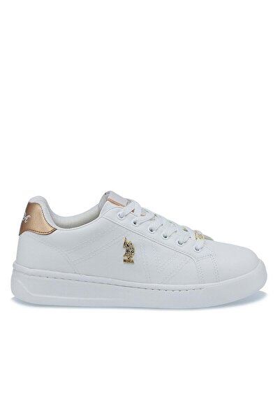 U.S. Polo Assn. Extra / Exxy Λευκά Γυναικεία Αθλητικά Παπούτσια από Συνθετικό...