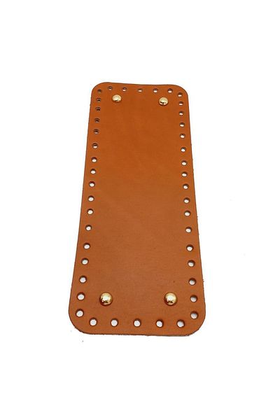 angel çanta aksesuar Πραγματικό δέρμα Tan 30x12 cm Ορθογώνια ελαφριά χρυσή μεταλλική βάση τσάντας