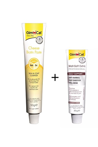 Gimcat Biyotin Peynirli Güzellik Macunu + Malt Soft Extra 20 Gr