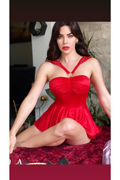 KAYAHAN COLLECTION Inna Şortlu Kadın Mini Elbise