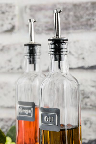 Wonder 500 Ml 2-Piece Glass Sauce Pot Oil Pot Set