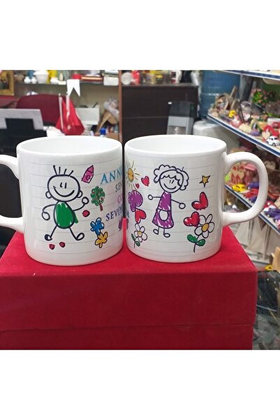 sıradışıhediyem كوب عيد الأم لأمي العزيزة