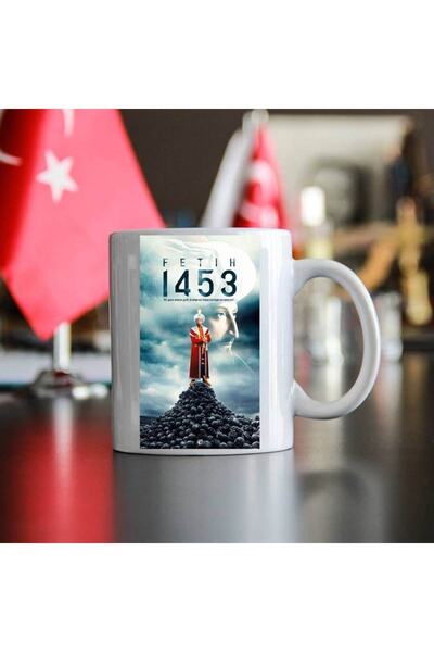 sıradışıhediyem Pöh Mug Cup Jöh Mug Cup Flag Mug Cup