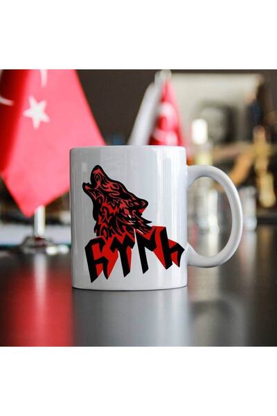 sıradışıhediyem Pöh Mug Cup Jöh Mug Cup Flag Mug Cup