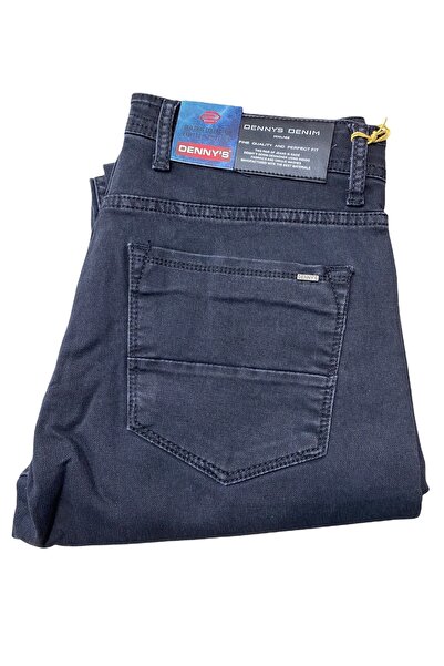 DENNYS Erkek Likralı Kot Pantolon Siyah