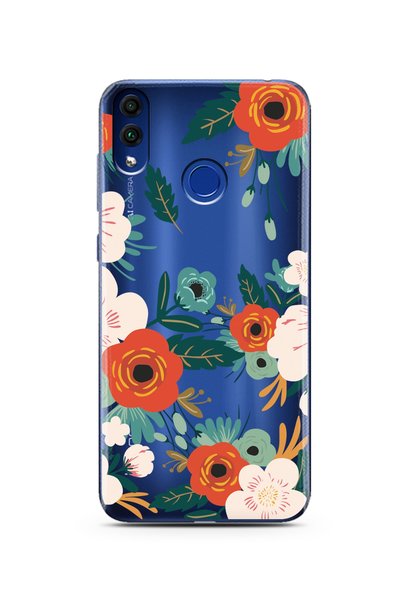 Spoyi Honor 8C Art Azalea Design Super Transparent Phone Case