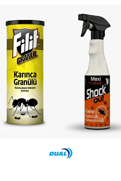 Shock Out Hazır Maxi Sprey Ve Filit Karınca Granürü