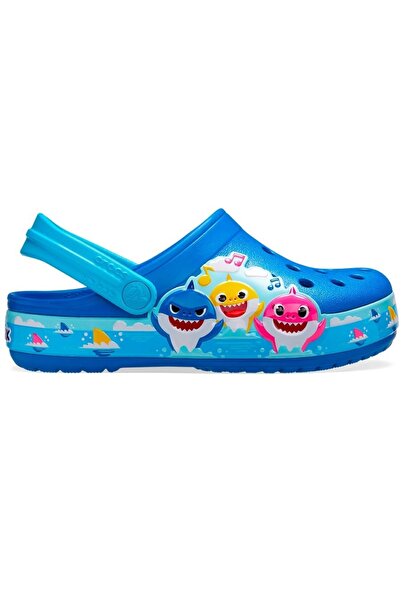 Crocs Flbaby Shark Band Clog T Çocuk Mavi Terlik 207066-4jl