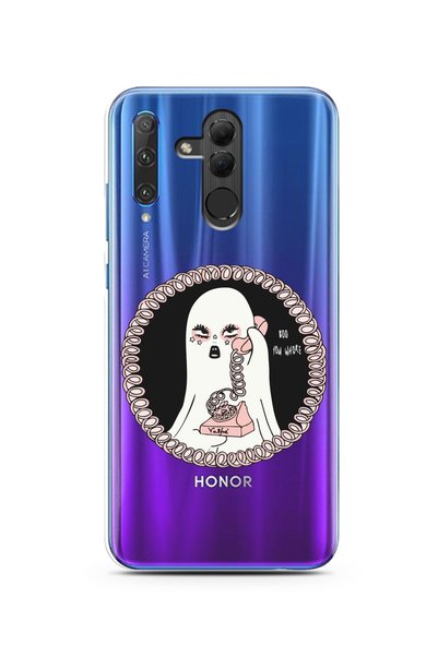 Spoyi حافظة هاتف شفافة للغاية بتصميم شبح لهاتف Honor 20 Lite