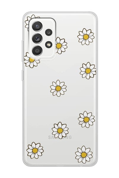 Spoyi حافظة هاتف سامسونج A33 5G Daisy Rare بتصميم فائق الشفافية
