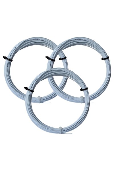 Wilson 3 Adet Revolve Spin 1,25 Mm. Kordaj 12 Metre Beyaz
