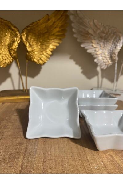 ZAGİ 6'lı Porselen Küçük Boy Reçellik&sosluk 7 Cm