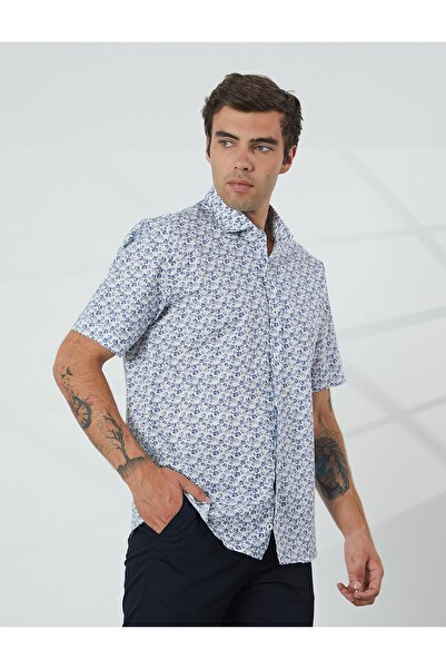 PAULMARK Ksa4426 Cămașă cu mânecă scurtă pentru bărbați