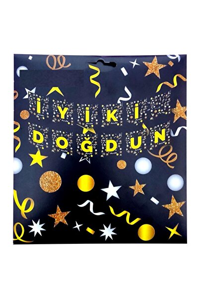 Çılgıntrend Banner de dimensiuni mari cu textul „La mulți ani”