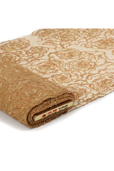 as kumaş Taş Ve Dantel Işlemeli Abiye Kumaş