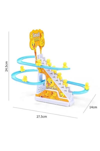 LRS STORE Dön Dolaş Ördek Oyunu Merdivenden Çıkıp Kaydıraktan Kayan Yavru Örd...
