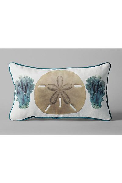 Alacastore Pernă Husă Pernă Decorativă Coral Marină Dreptunghiulară