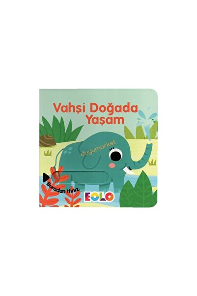 Eolo Sürgülü Kitap Vahşi Doğada Yaşam