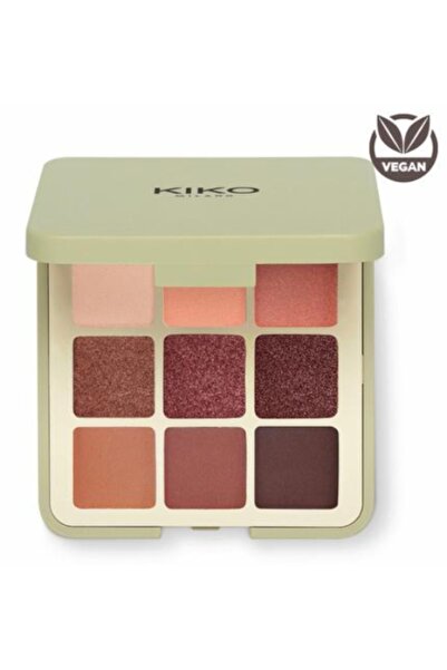 kiko milano 9'lu Far Paleti - New Green Me Eyeshadow Palette 102 Feisty Saffron