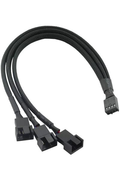 aogo 4 Pin Pwm Fan Kontrol Kablosu 4p Dişi 3+3+4p Erkek 4pinli Fan Uzatma Fan...