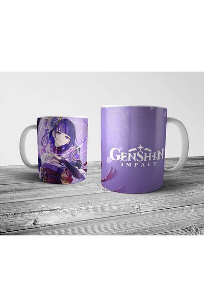 Pixxa Genshin Impact Raiden Mug - Model 1