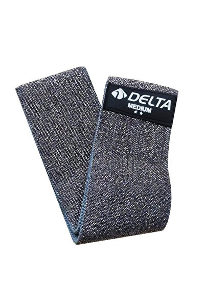 Delta شريط القرفصاء الصلب المتوسط بيلاتيس للياقة البدنية وتمارين الورك وحزام ...