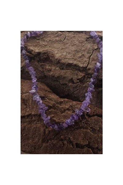 babel قلادة من حجر الجمشت المكسور