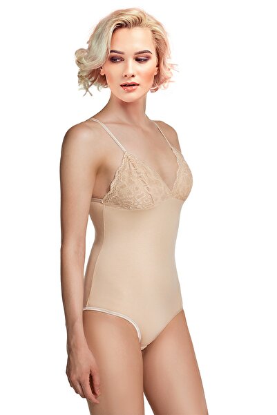 Doremi Ince Askılı Dantelli Body Yeni Sezon (1 Adet Ekonomik)