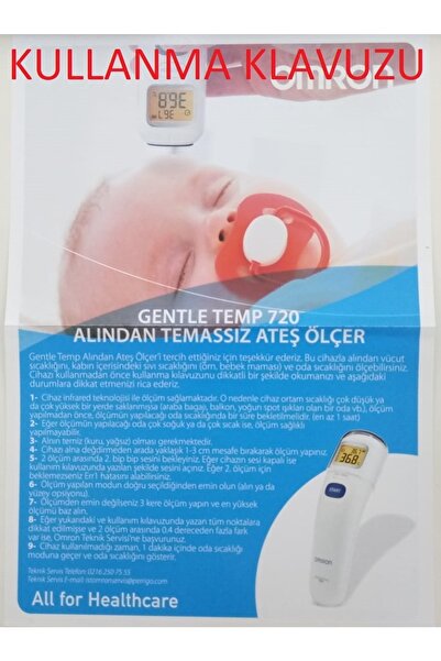 Omron Gentle Temp 720 Temassız Ateş Ölçer