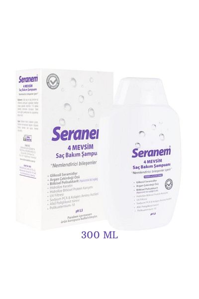 Seranem 300 ml Moisturizing Keratin Seasonal Hair Care Shampoo