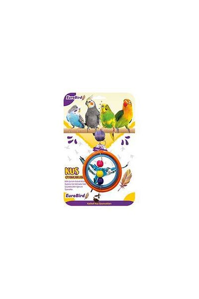 EUROBIRD Bird Toy Colorful Nested Ring