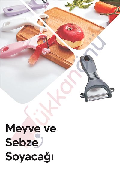 Dükkanönü مقشرة الخضار والفواكه من بلاستلايف Kp-126