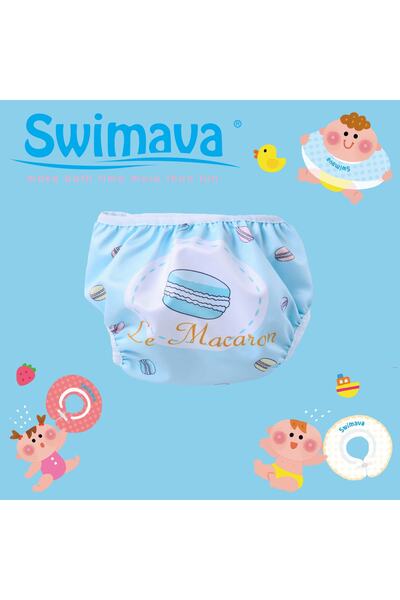 SWIMAVA Makaron Mayo Bebek Bezi Turkuaz - 8-14 Kg /