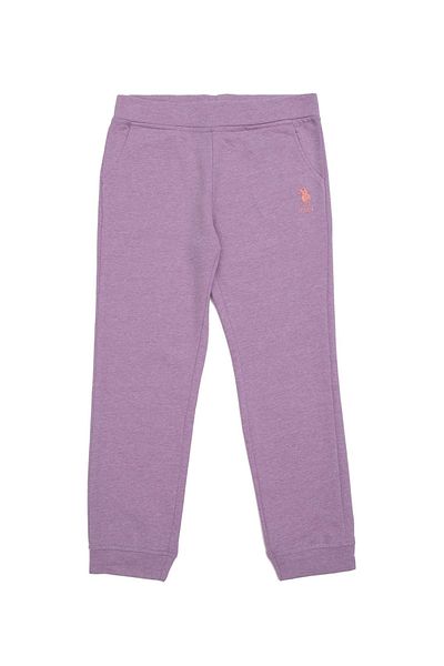 U.S. Polo Assn. Pantaloni de trening pentru fete violet marime normala - Sentelkıds Vr203